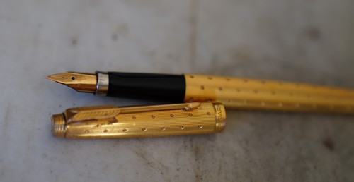 Stylo plume parker - stylo, or